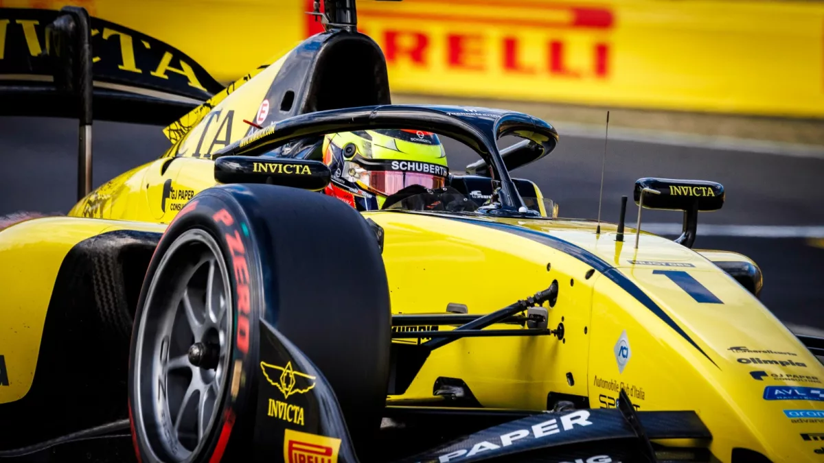 Leonardo Fornaroli Triumphs in Hungary's Invicta 1-2 with Stunning Feature Race Win
