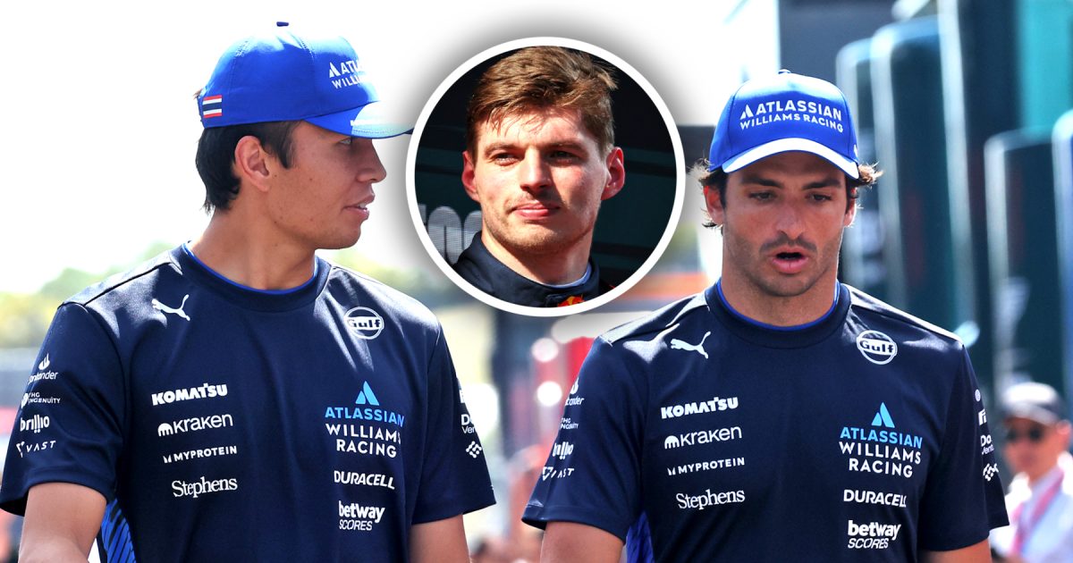 Racing Insights: Alex Albon Unveils Crucial Variances in Max Verstappen and Carlos Sainz's Learning Approaches
