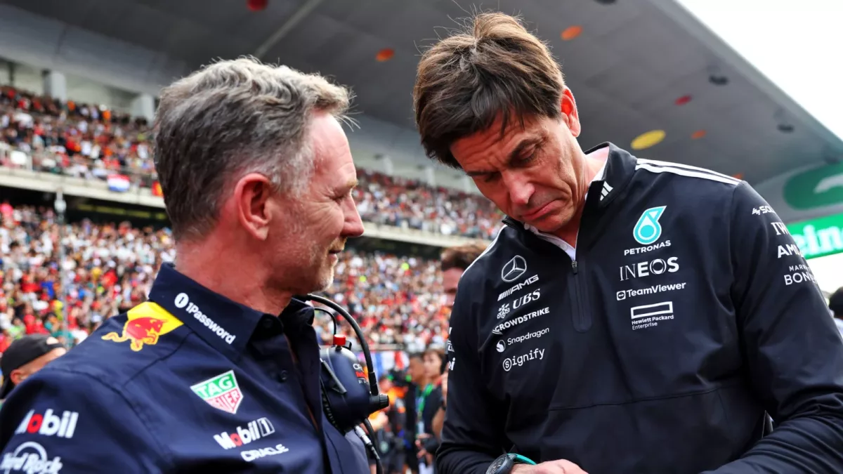 Fueling the F1 Rivalry: Toto Wolff Calls Out Christian Horner as an 'A**hole'