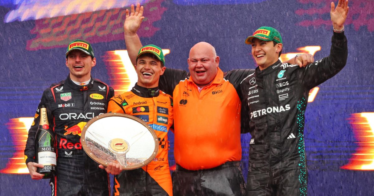 Underdog Triumph: George Russell Outshines Max Verstappen on the Podium