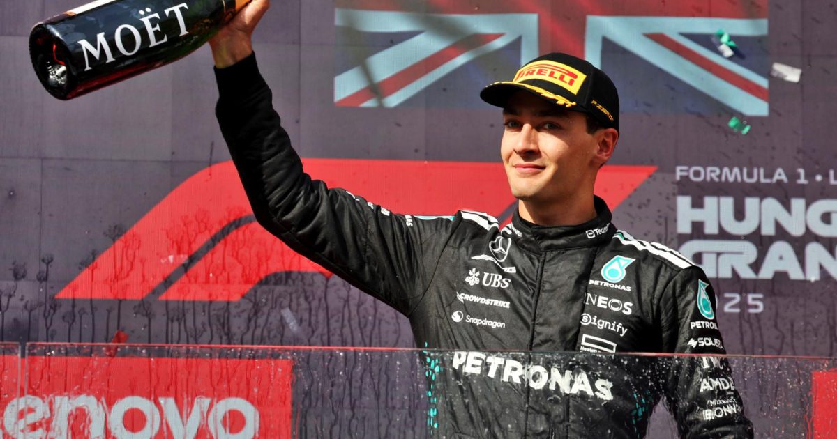 F1 Rising Star George Russell Finds Humor in Mercedes Contract Situation