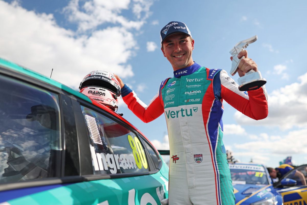 Ingram Hails Team Vertu Hyundai's Dominance with Stellar Croft BTCC Pole Victory