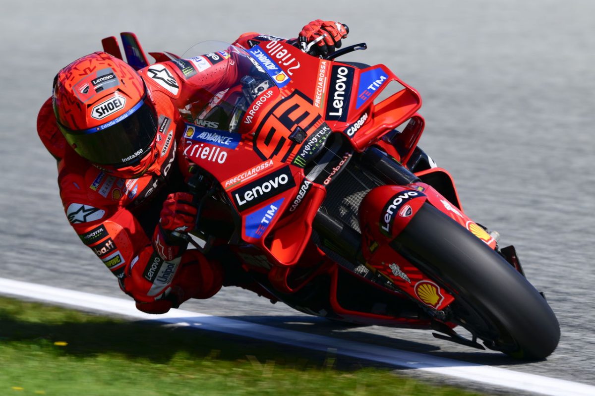 Thrills and Speed: Marquez Dominates the 2025 Austrian MotoGP Practice Session