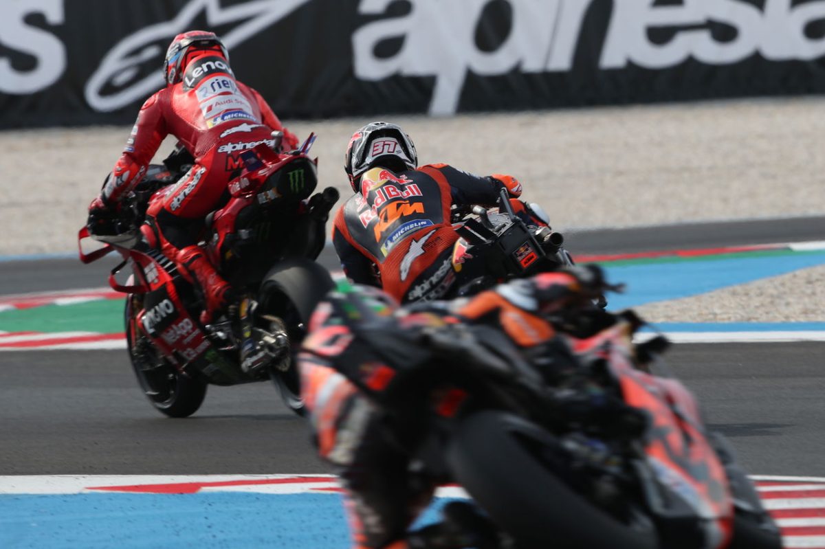 Featuring a High-Stakes Showdown: Marquez and Acosta Duel At Hungary MotoGP Practice