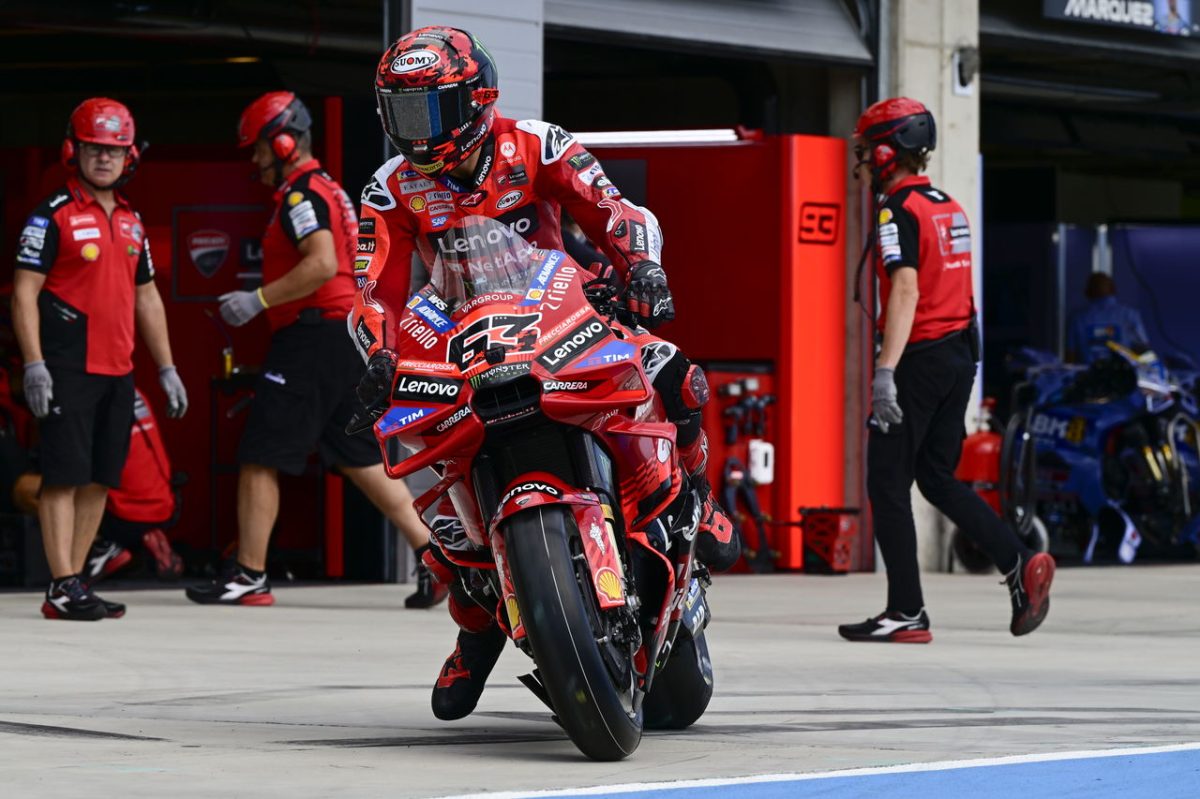 Ducati Displeased by Pecco Bagnaia's Hungarian MotoGP Qualifying Performance