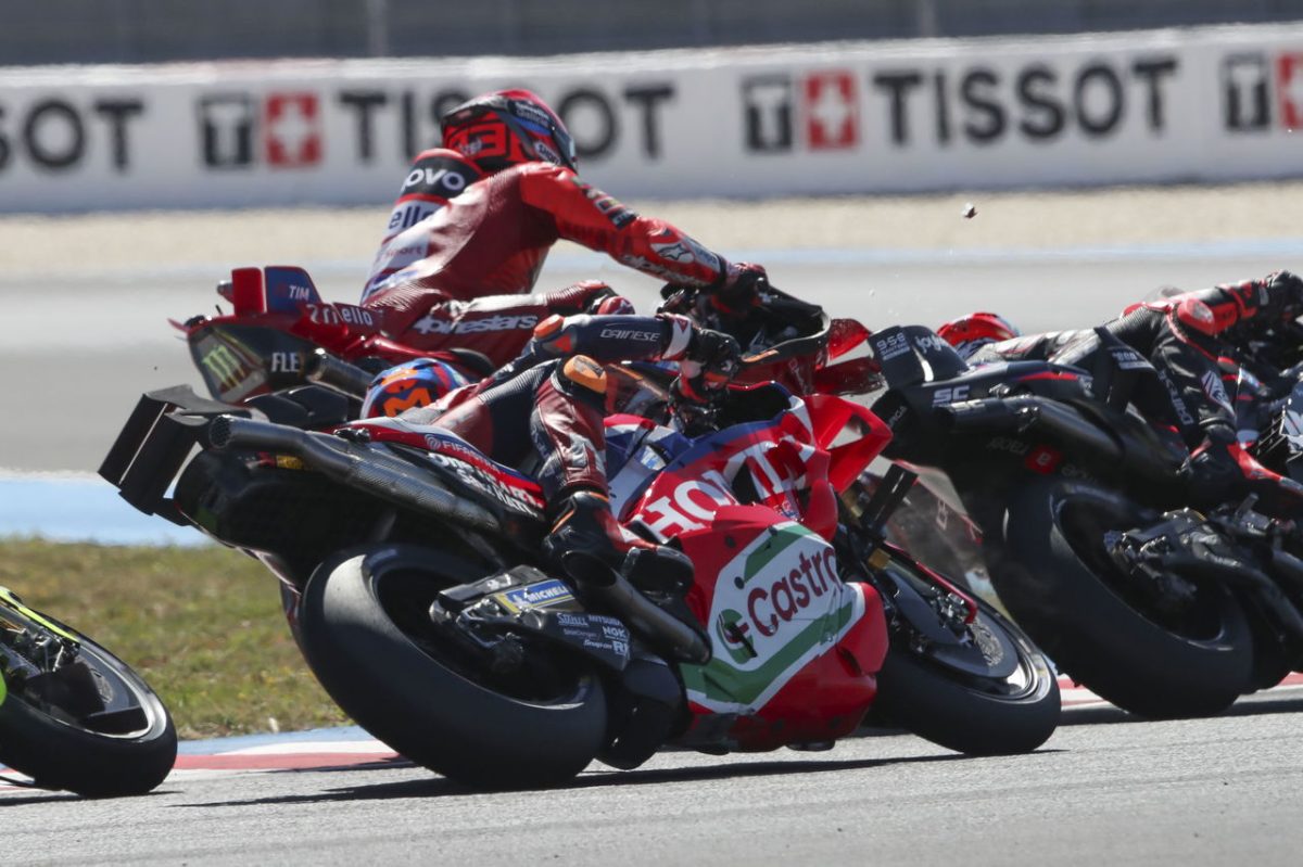 Unraveling the Intense Showdown: Marc Marquez Addresses Clash with Marco Bezzecchi at Turn 2 of Hungarian MotoGP