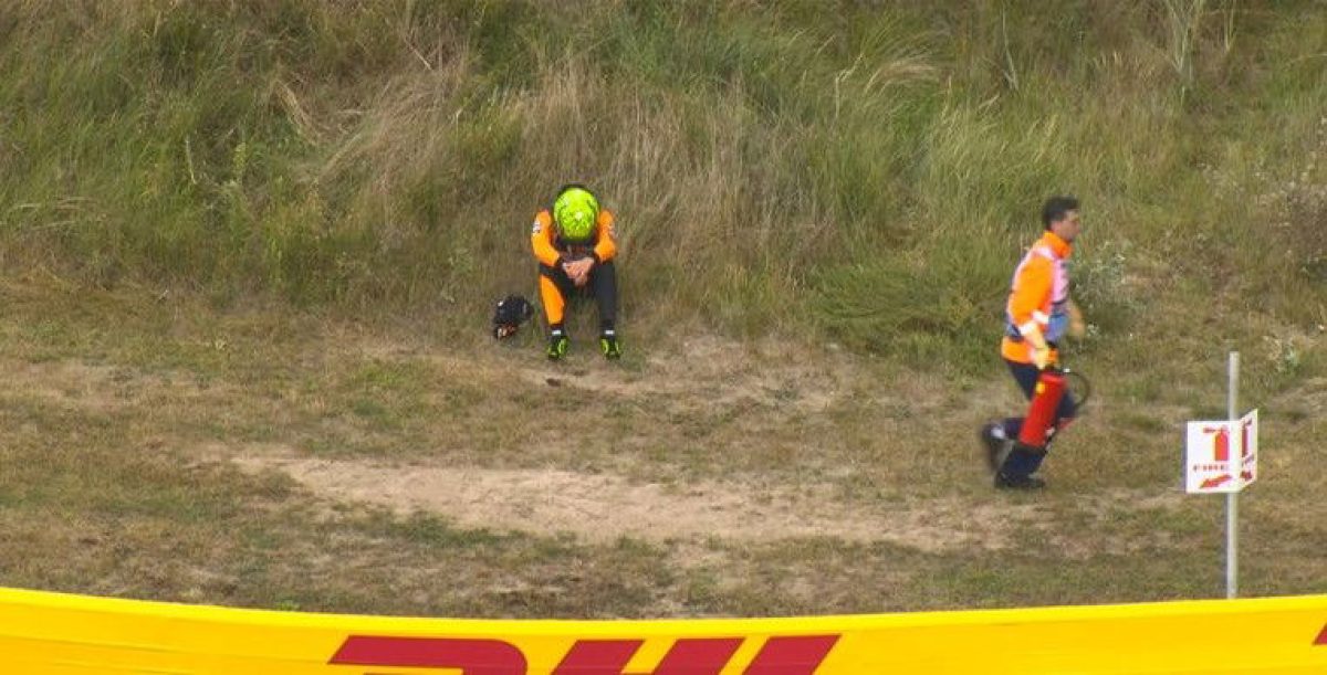 Rising Star Lando Norris Overcomes Setback with Resilient Message Following F1 Dutch GP Drama