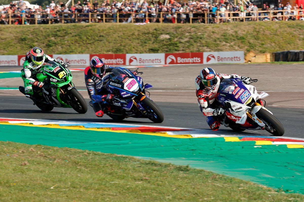 Christian Iddon relishes first 2025 BSB podium at Thruxton