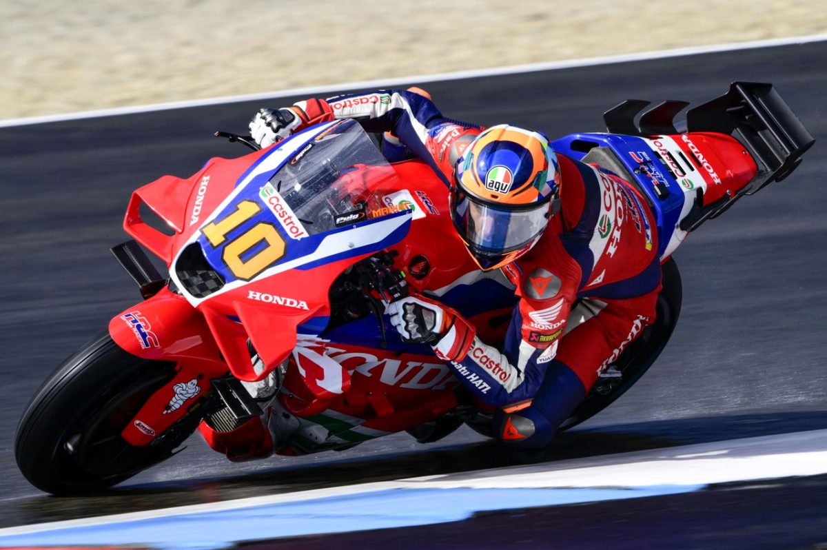 Riding to Victory: Luca Marini's Masterful Display of Control on the Track