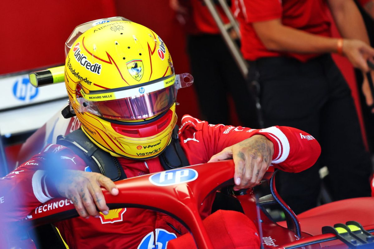 Hamilton's Enigmatic Ferrari Tease Creates Buzz in F1 Circles