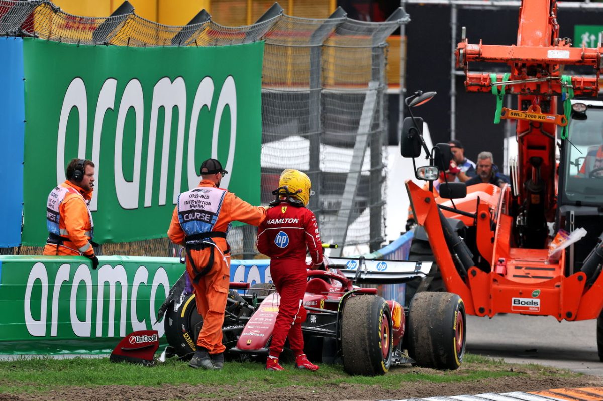 Lewis Hamilton explains “painful” F1 Dutch GP crash: “Took me by surprise”
