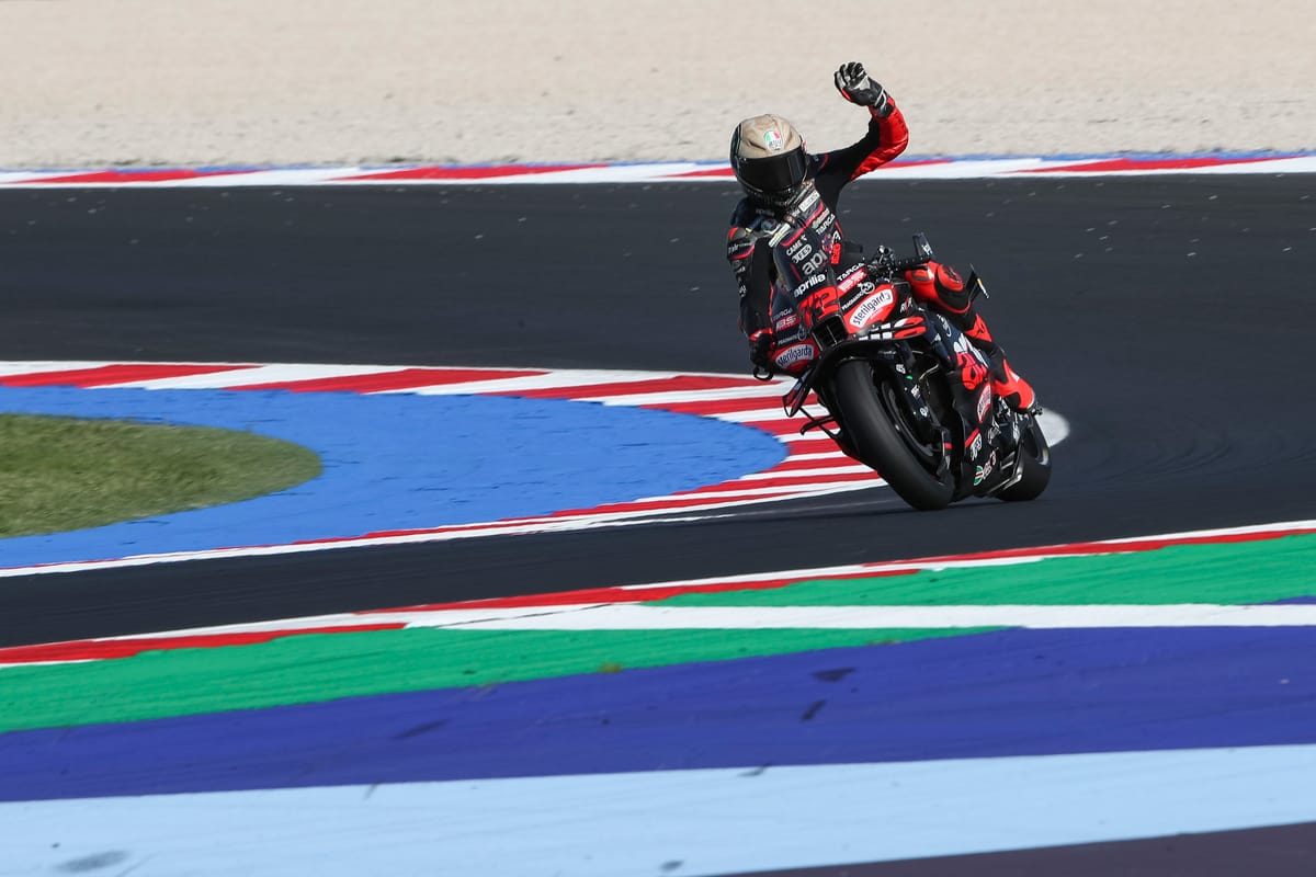 Bezzecchi's Triumph: Shattering Records with Aprilia on Misano MotoGP Pole Position