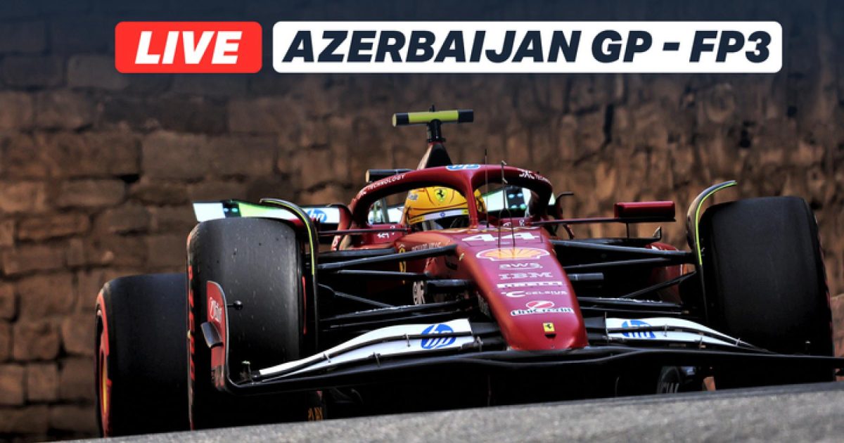 LIVE: 2025 F1 Azerbaijan Grand Prix - Baku Free Practice 3