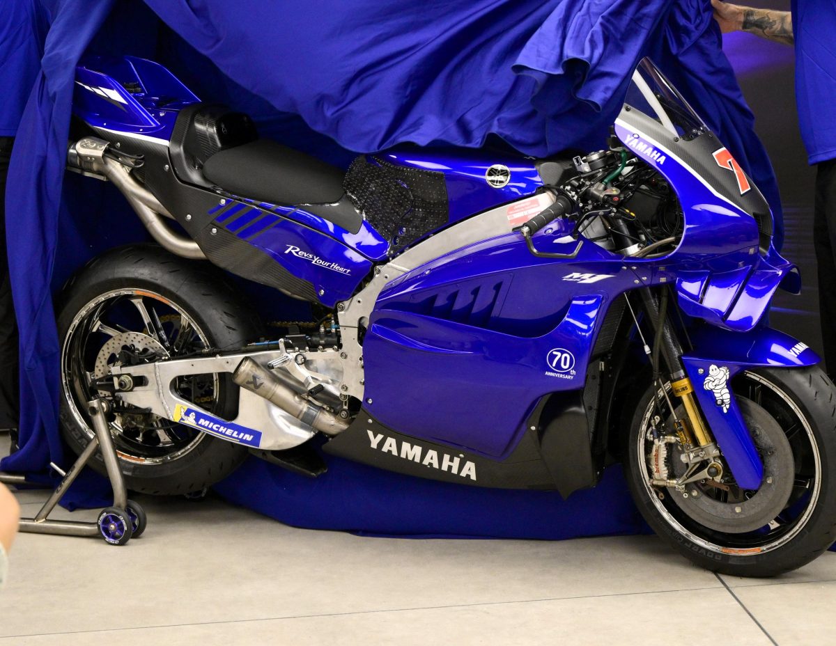 Yamaha’s early V4 wild-card "good news", "I hope he finishes in front of us!”