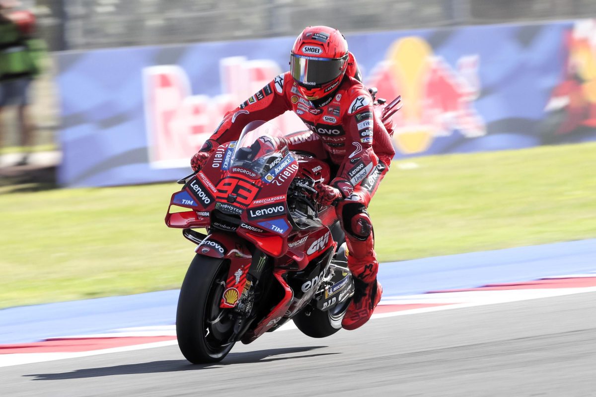 Marquez Masters Reset in Practice P1: Italian Riders Shine Bright