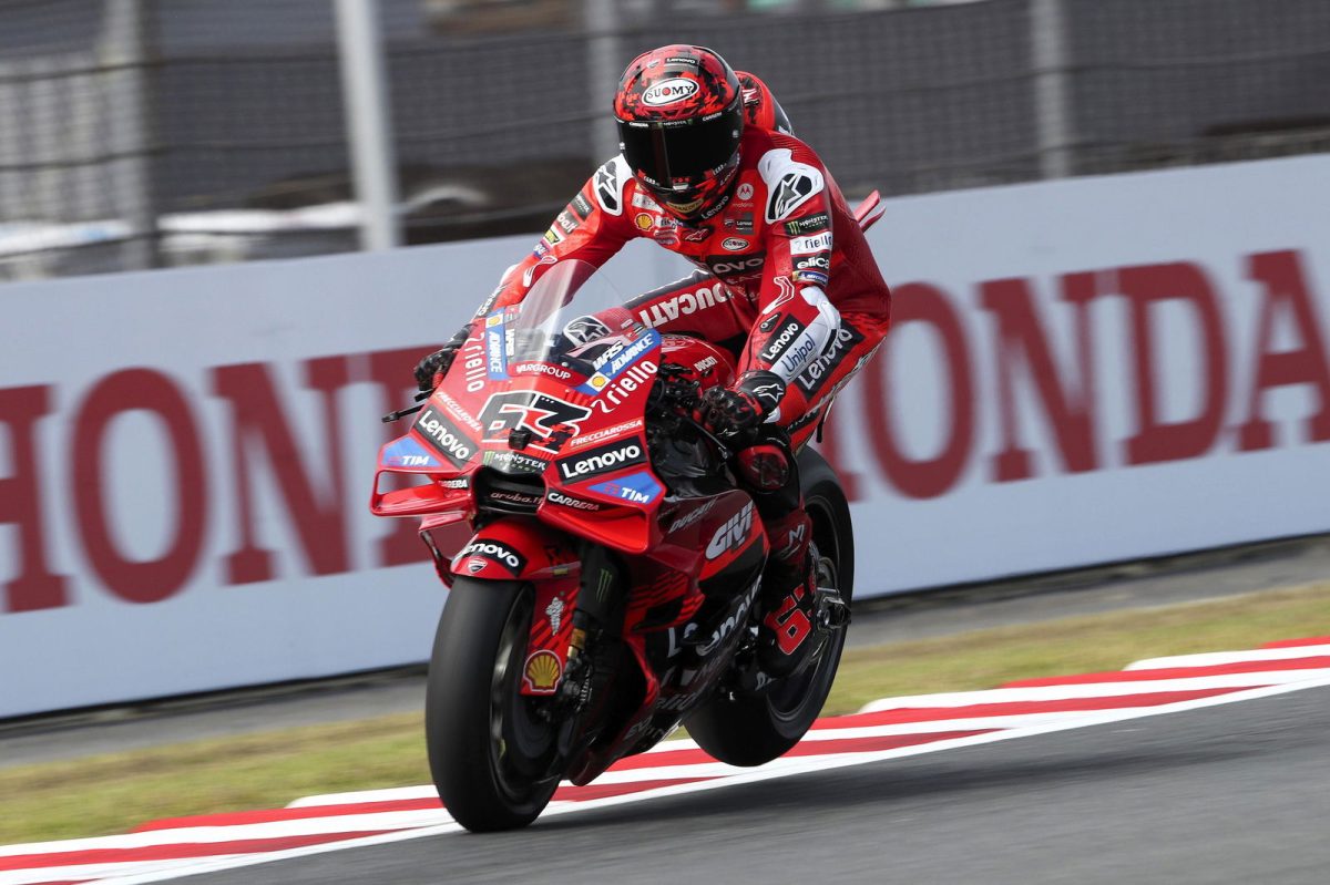 Resilient Bagnaia Rises: Ducati Confident as MotoGP Star Returns Strong in Japan FP1