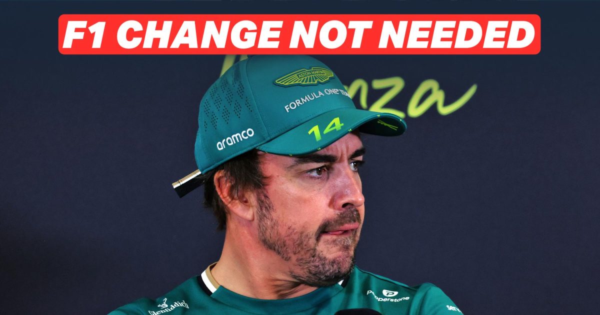 Fernando Alonso identifies 'problem with society' behind F1 call for change