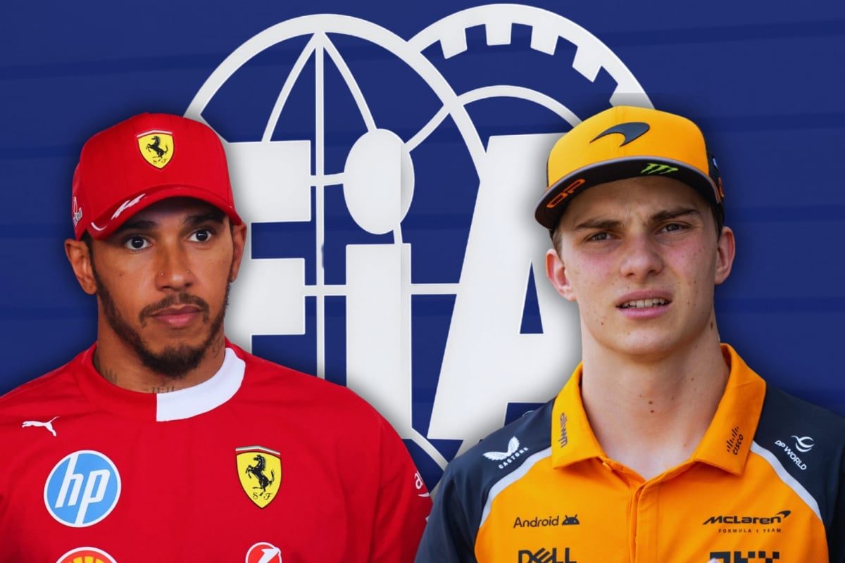 Lewis Hamilton and Oscar Piastri in FIA summons at Italian GP
