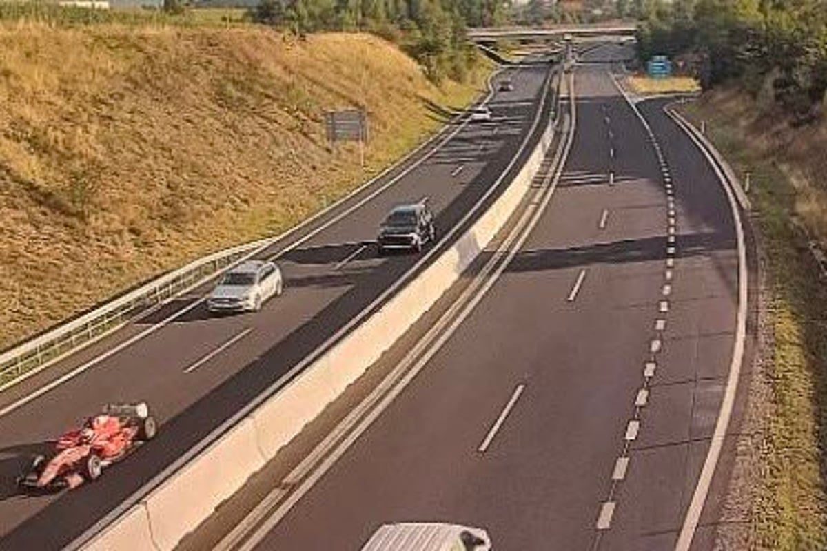 Rogue Speedster: The Enigmatic 'Ferrari F1 Driver' Pushes Limits on Public Roads