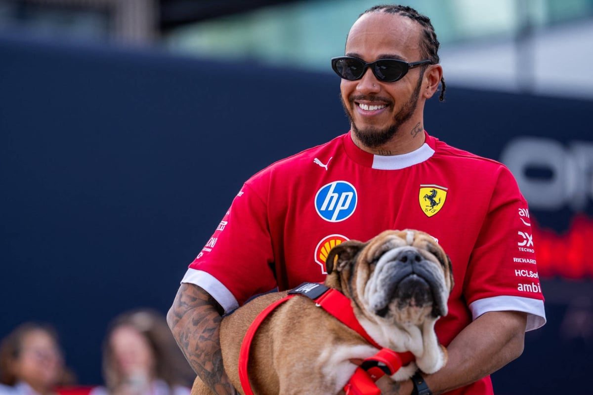 Champion's Compassion: Lewis Hamilton's Emotional Journey with Roscoe