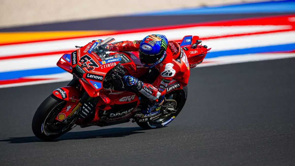 Rising Star Francesco Bagnaia Surges to the Top in Thrilling Japanese MotoGP Practice Session