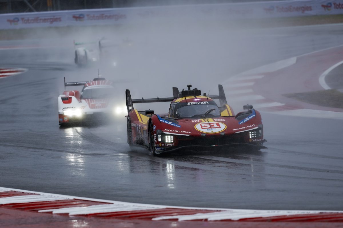 Racing in the Storm: Antonio Giovinazzi Shines at COTA