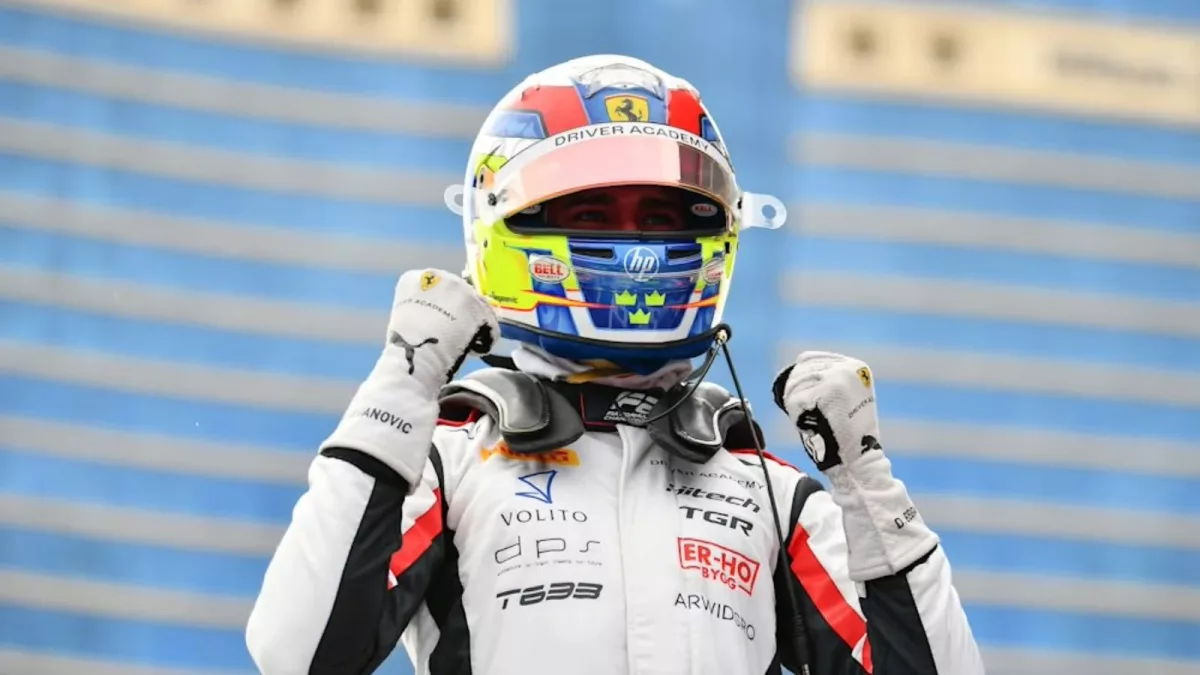 A Victorious Debut: Dino Beganovic Secures Triumph in F2 Sprint Race at Baku