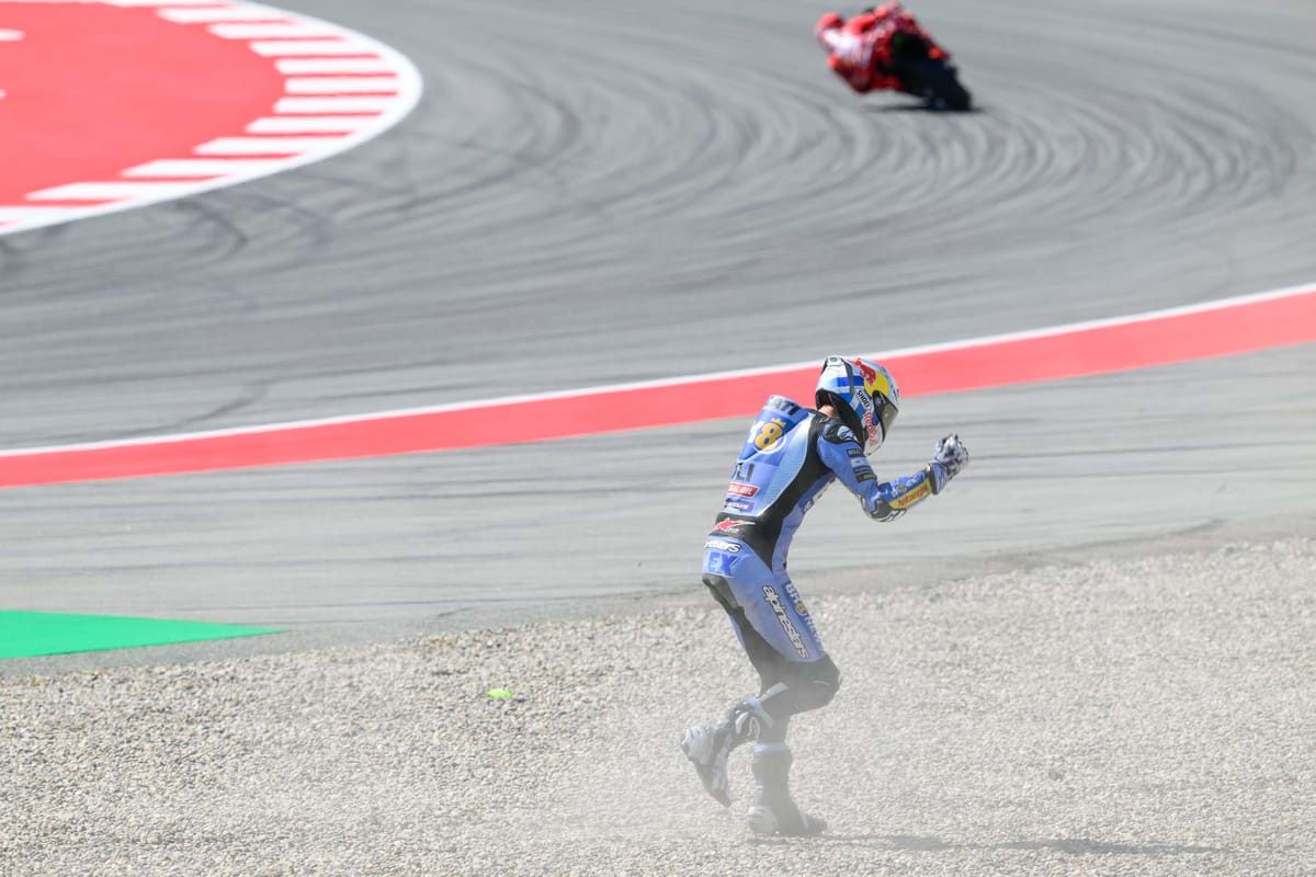 The Unbreakable Streak: Marc Marquez Triumphs as Alex Marquez Crashes in MotoGP