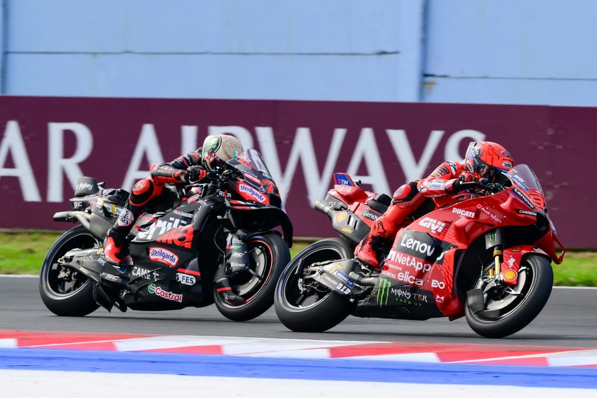 Bezzecchi emerges victorious as Marquez stumbles at Misano