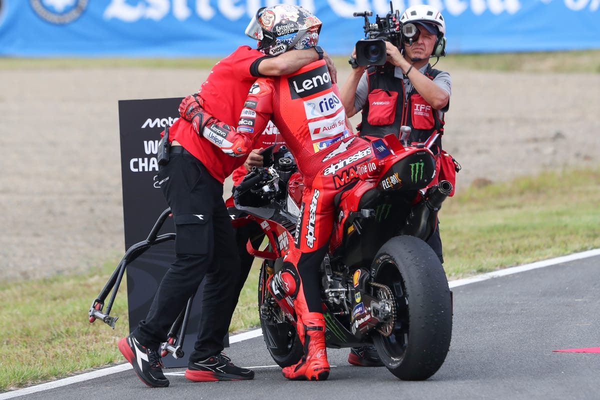 Bagnaia Dominates as Marquez Clinches Championship Title