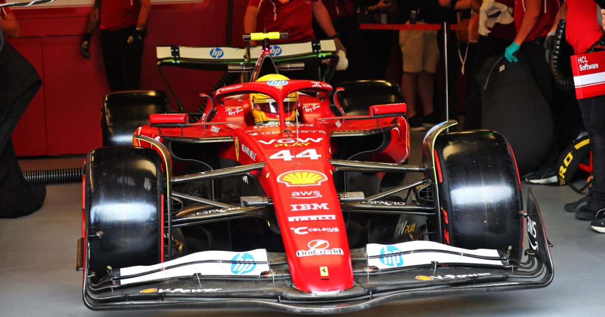 Lewis Hamilton makes pointed blame claim for being 'stuck' with Ferrari