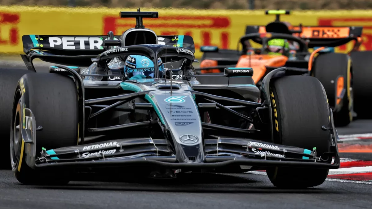 George Russell Stays Grounded: Poses a Challenge for Mercedes Advantage in F1 2026