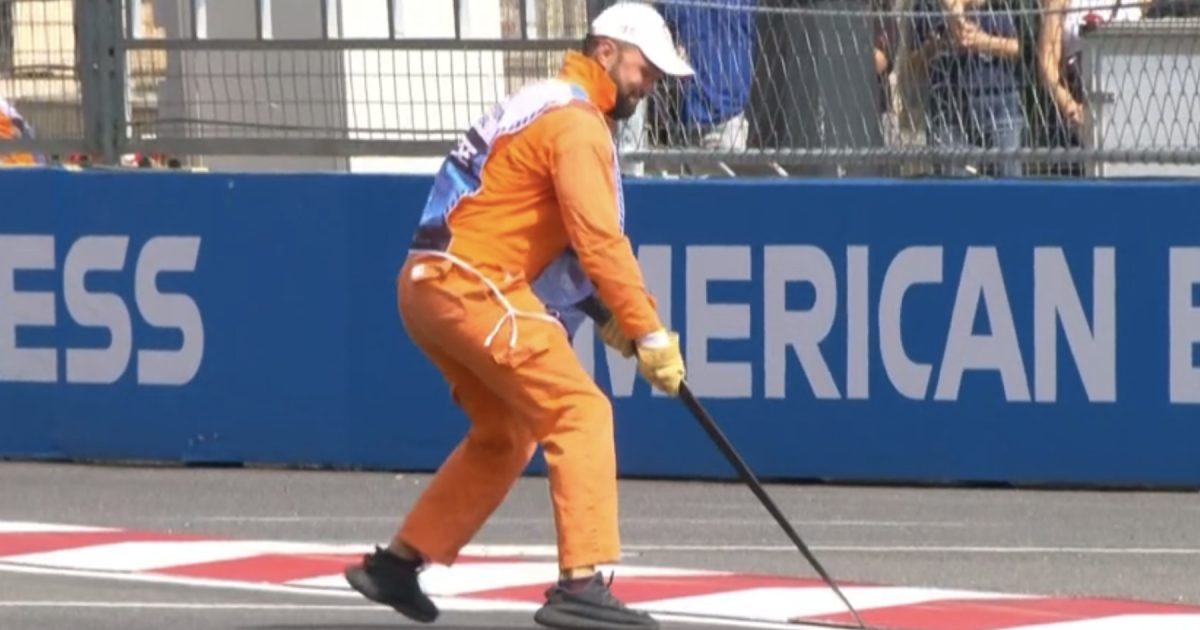 Chaos at Azerbaijan GP as Practice Session Halted by Unbelievable Rubber Strip Mishap