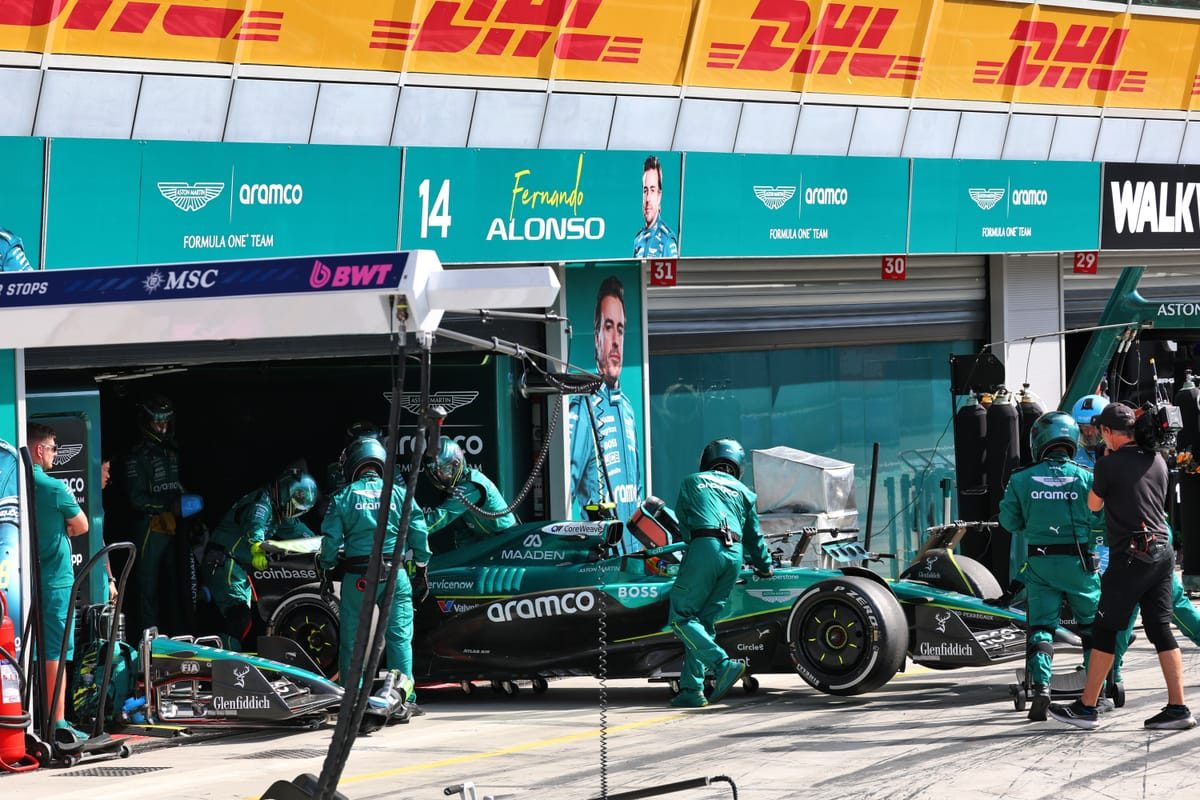 Unveiling the Enigma: Aston Martin Unravels the Mystery Behind Alonso's Sudden Suspension Failure