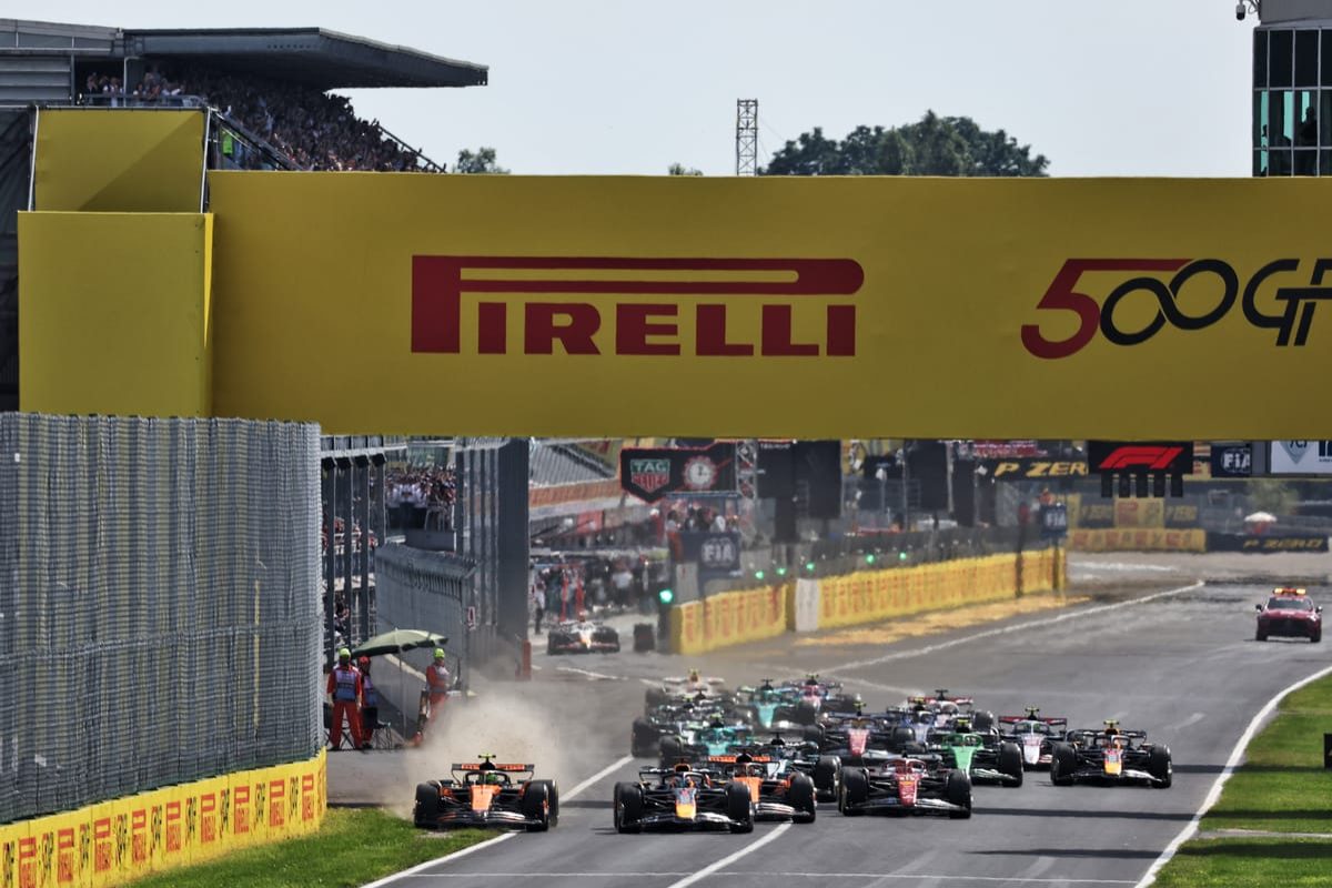 Italian Grand Prix 2025 F1 race results