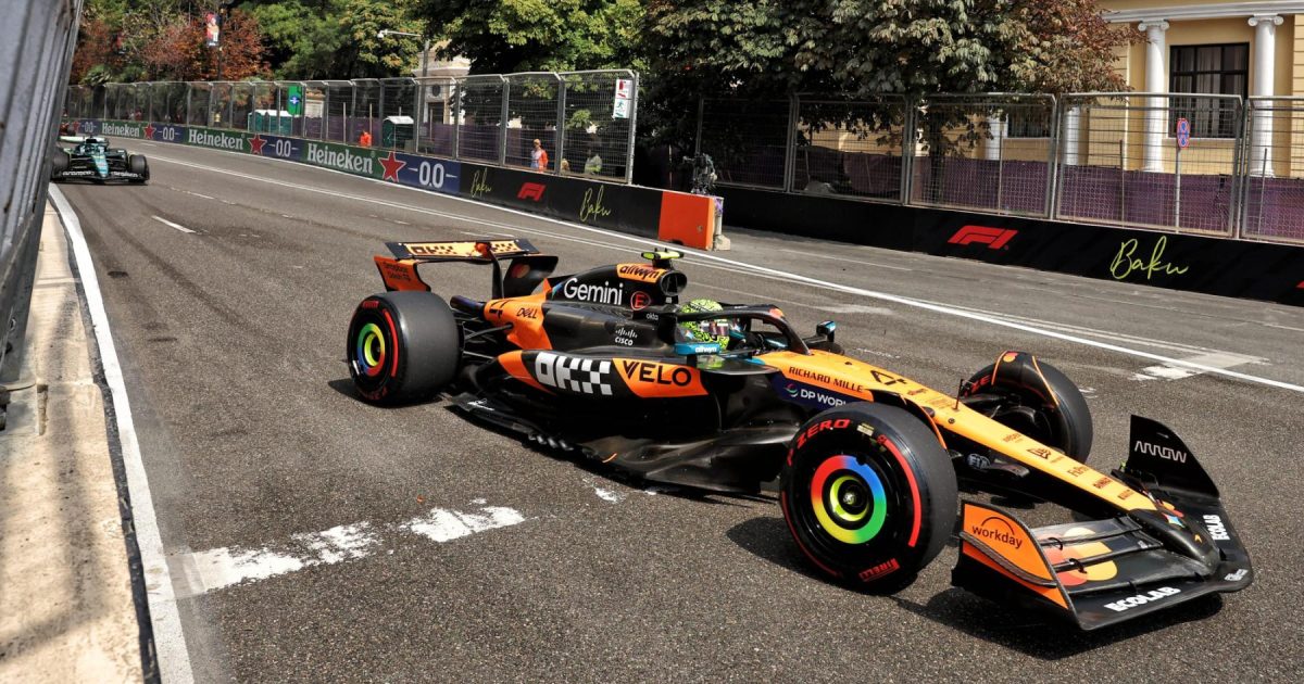 Norris Regains Pole Position in High-Stakes Baku, Outshining Verstappen Amidst Turbulent Race