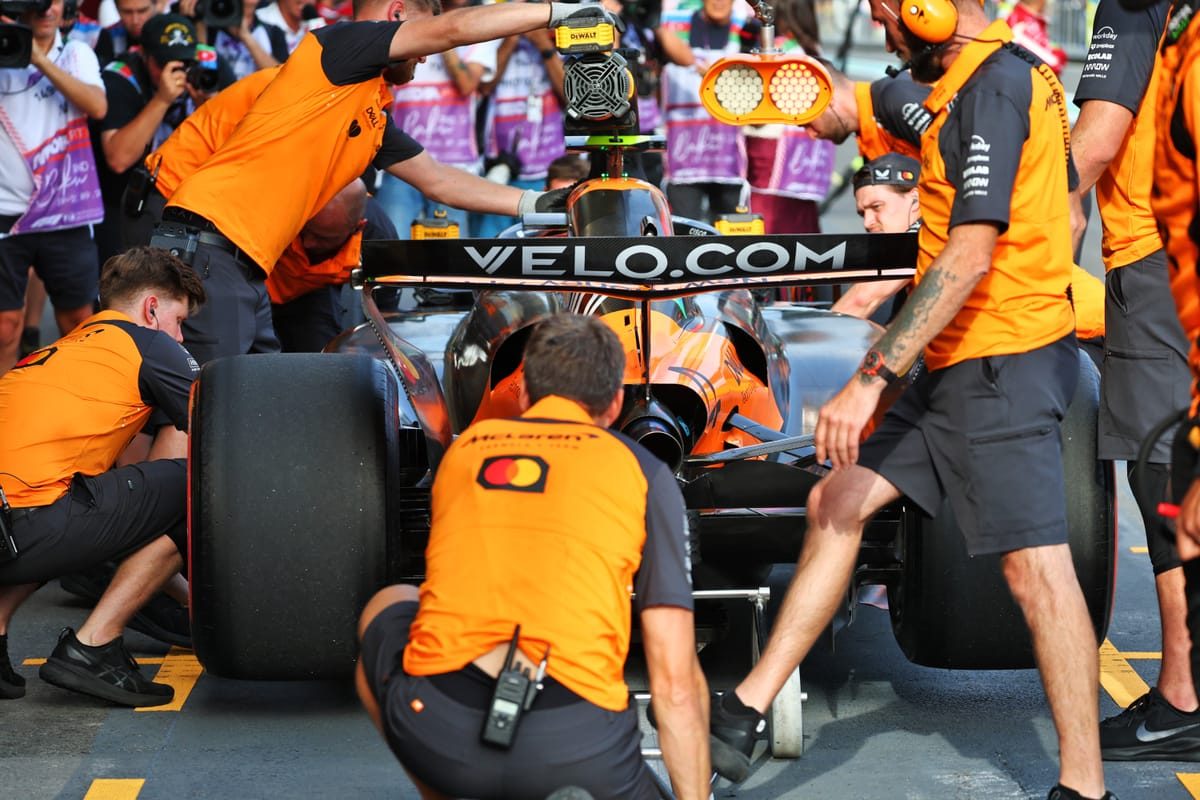 Mixed Fortunes: Norris Crash and Piastri Investigation Headline Ferrari-Powered Second Baku Practice