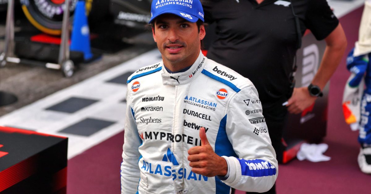 Carlos Sainz Shines at Azerbaijan Grand Prix: Unveils Williams Declaration