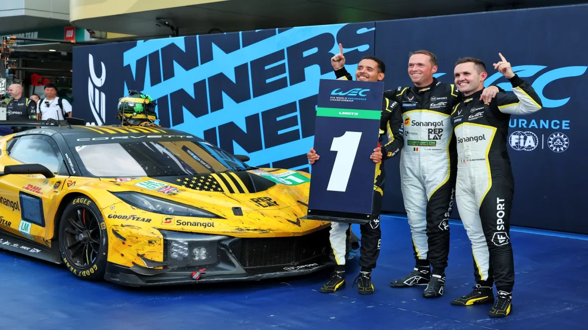 TF Sport Corvette victorious after late drama in Fuji at WEC’s 100th race