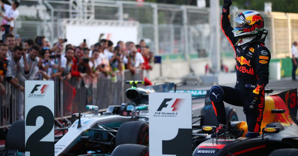 Unleashing Chaos: Sebastian Vettel's Moment of Madness Leads to Daniel Ricciardo's Stunning Victory