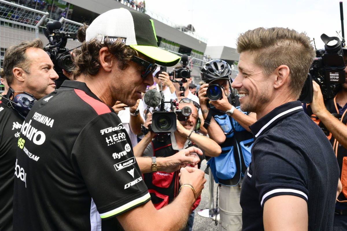 Valentino Rossi and Casey Stoner reignite MotoGP rivalry in karting day