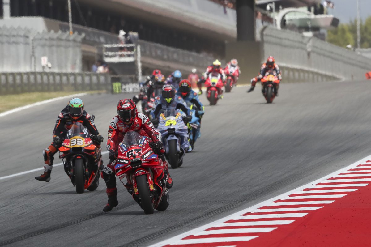 Unveiling the Spectacular Transformation of Pecco Bagnaia at the Barcelona MotoGP