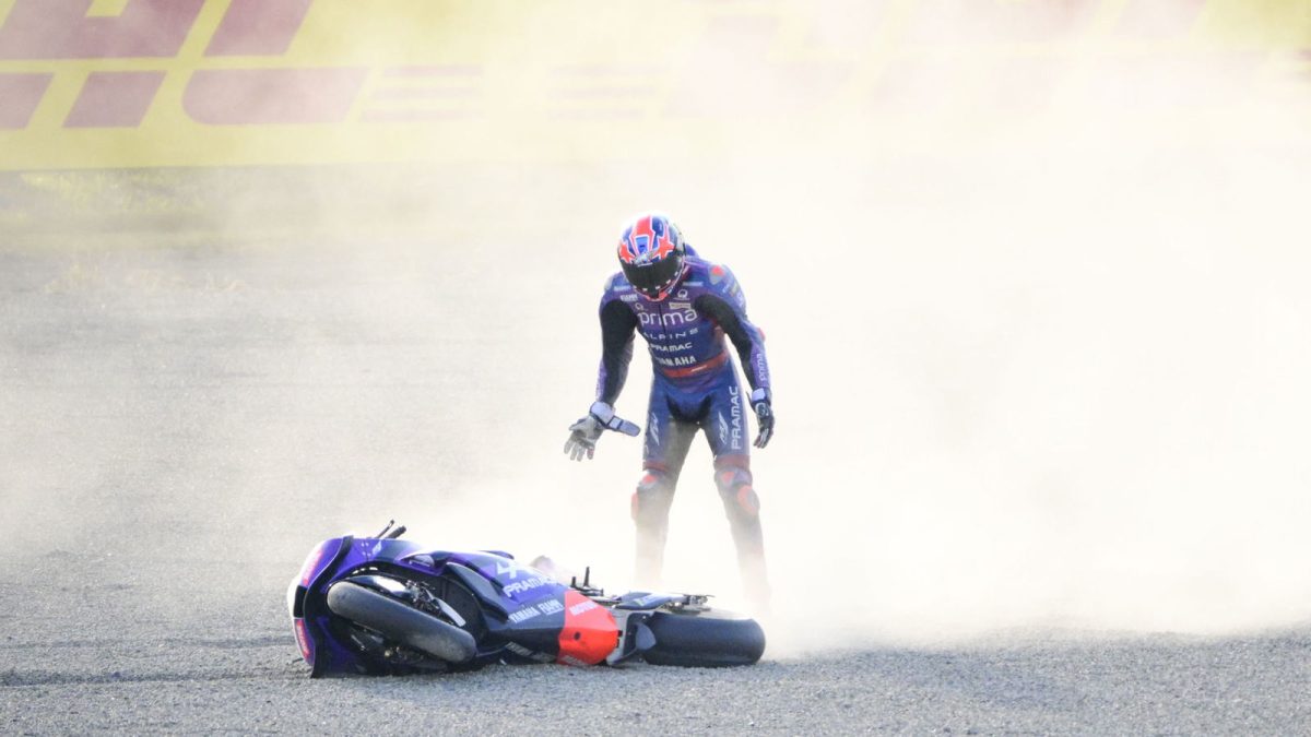 Jack Miller “scratching my head” at “stupid” Japan MotoGP practice crash