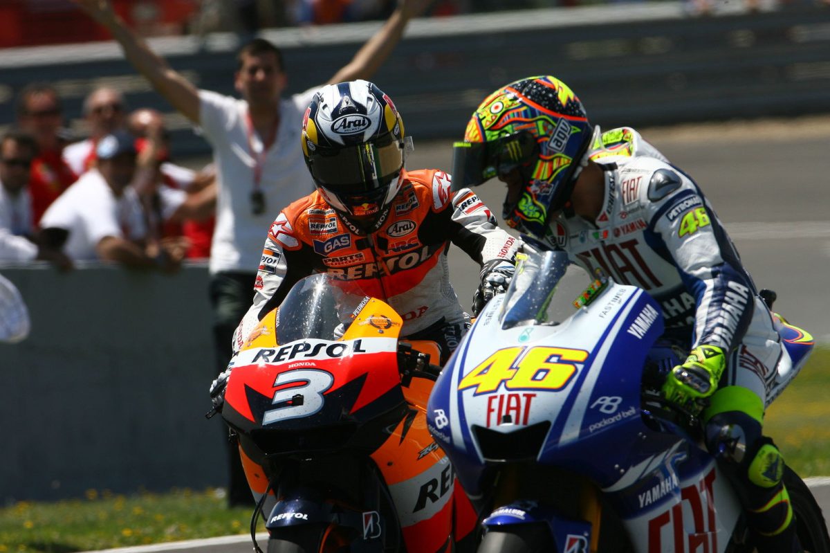 How Valentino Rossi made one MotoGP hero “suffer” with his "aura"