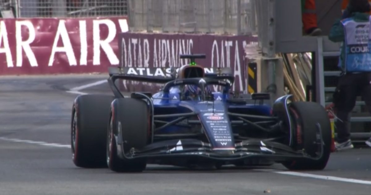 Alex Albon Shatters Williams' Baku Dreams in Dramatic Qualifying Crash
