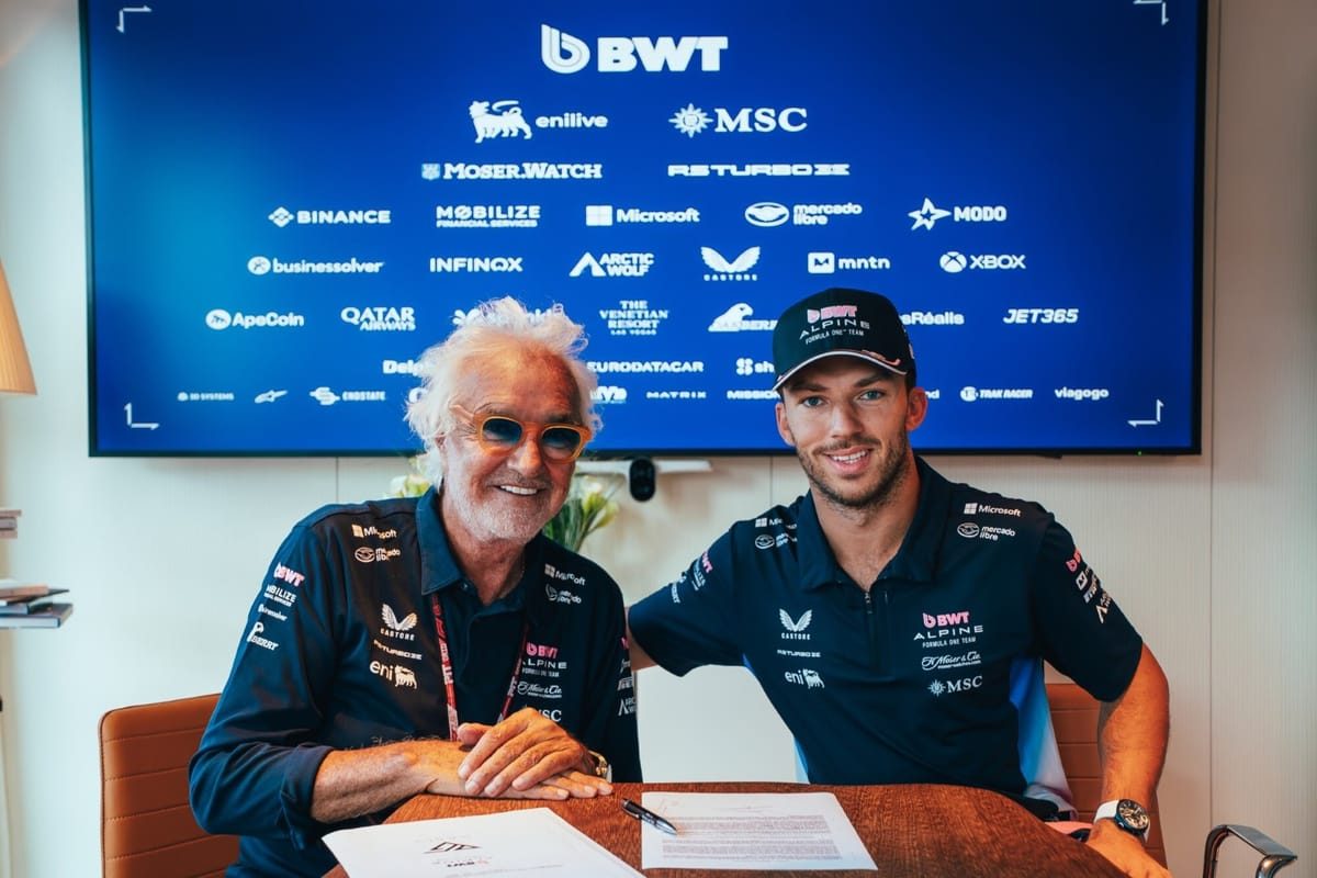 Gasly Signs Multi-Year Extension with Alpine F1 Team in Show of Commitment