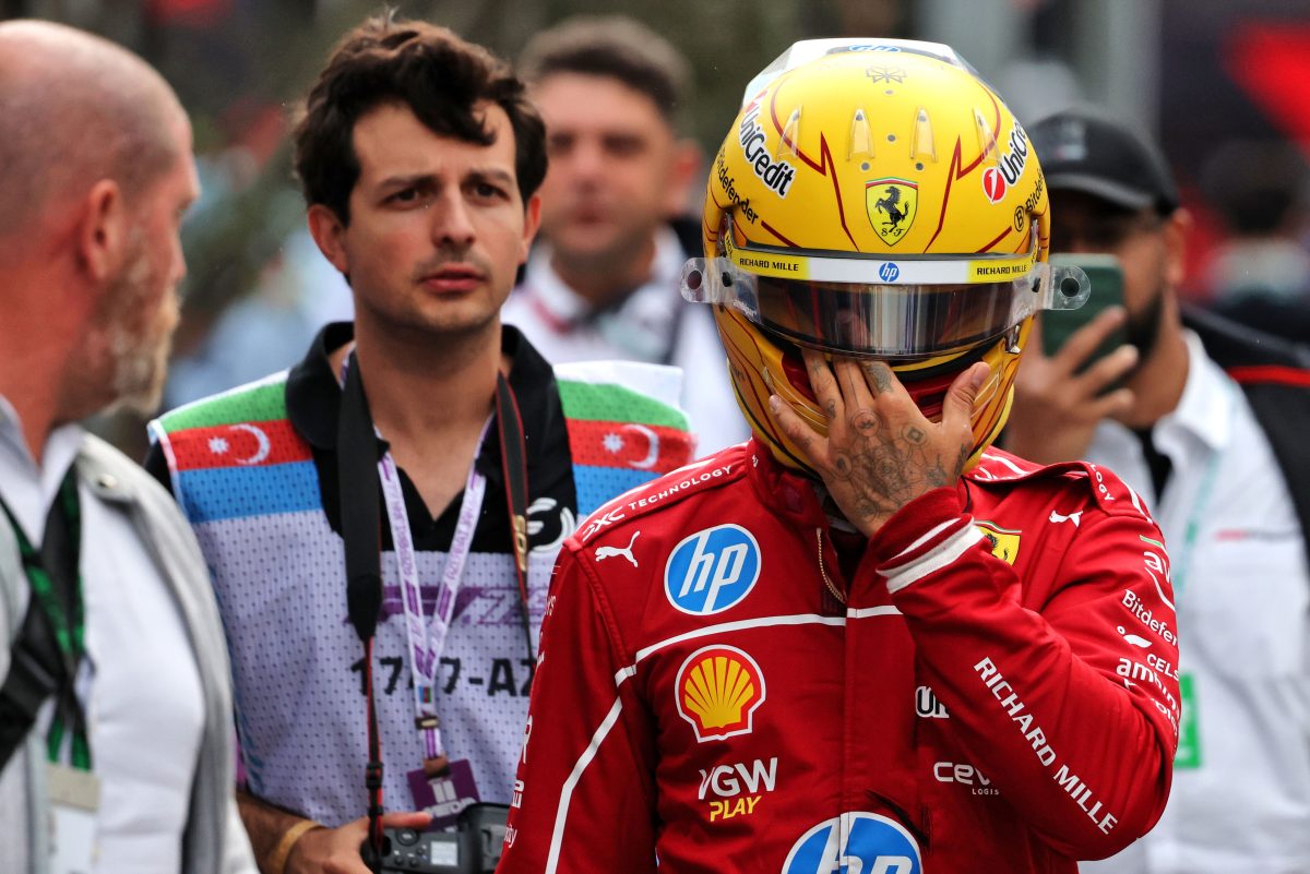 Lewis Hamilton’s fresh tyre request rejected by Ferrari in shock Baku Q2 exit