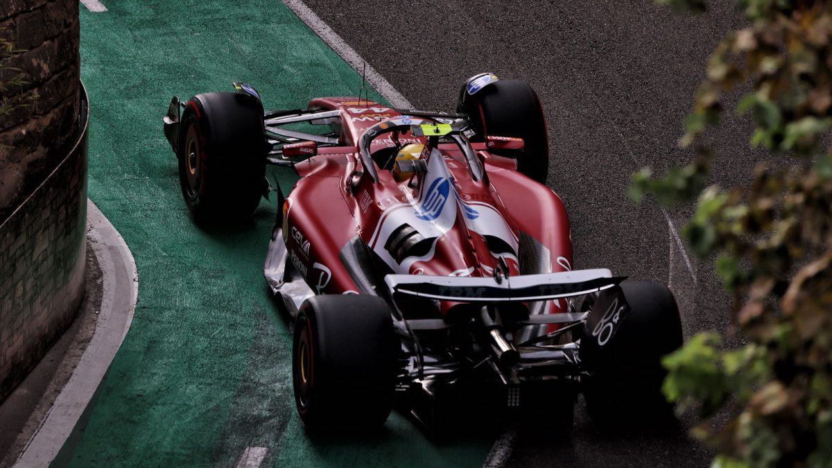 Ferrari under scrutiny for set-up choice after Lewis Hamilton progress