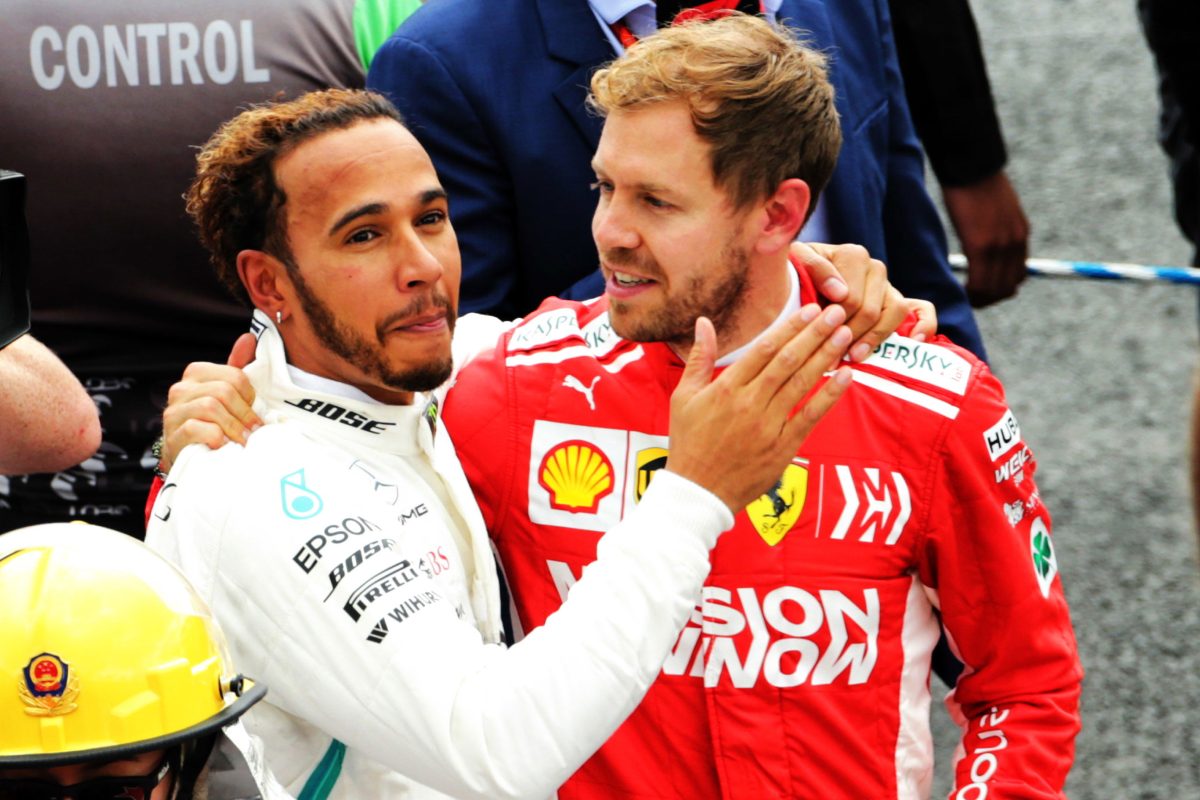 A Champion's Gesture: Lewis Hamilton's Support for Sebastian Vettel Amidst Ferrari F1 Challenges