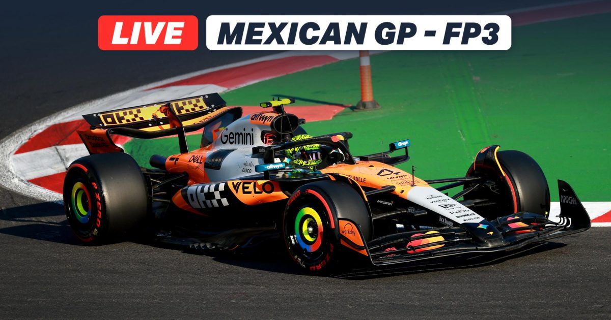 Excitement Unleashed: 2025 F1 Mexican Grand Prix Free Practice 3 Live from Mexico City